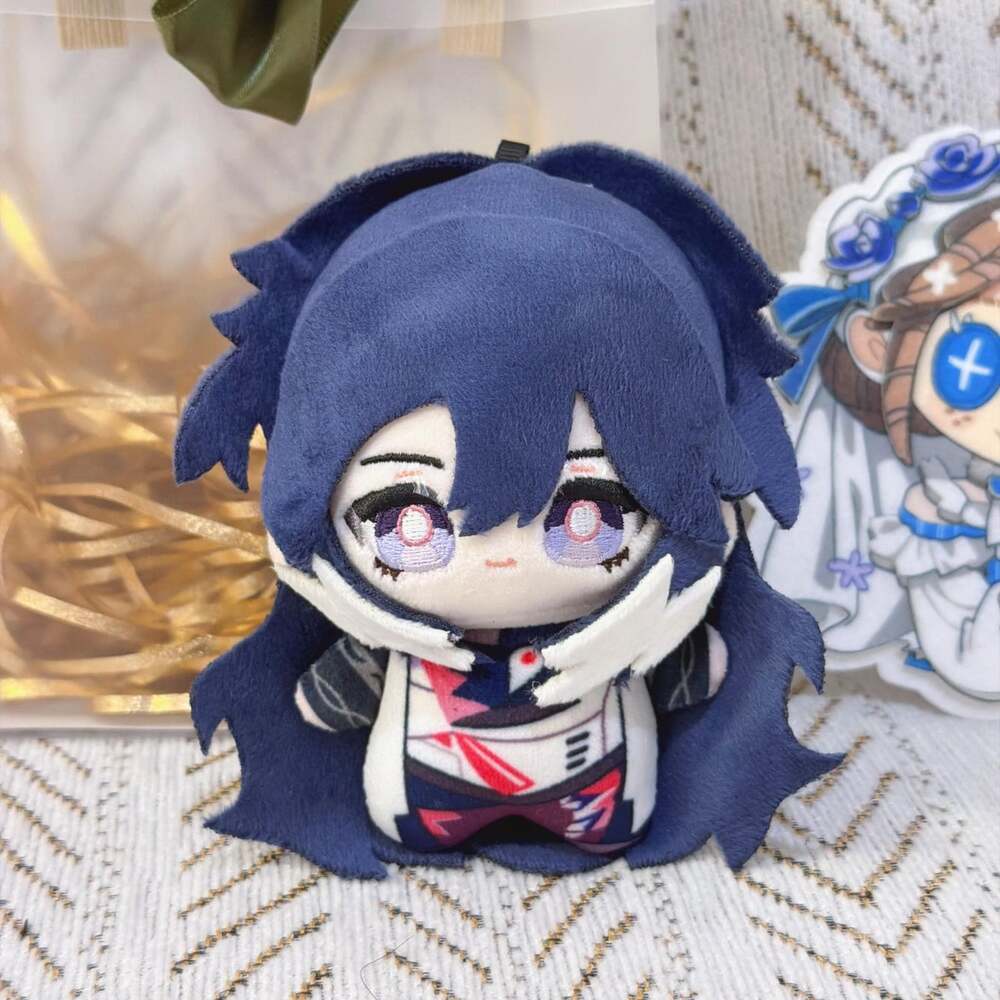 HSR Ashveil Plush Doll: Handmade Cotton Toy (10CM), Fan-Made Doll with Giftbox